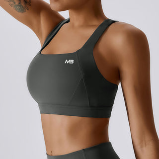 Defy Sports Top - Charcoal