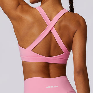 Defy Sports Top - Baby Pink