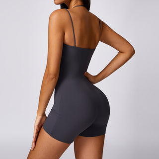 Dynamic Bodysuit Short - Grey