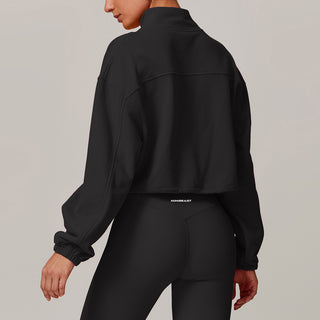 Élan Zip Up - Black