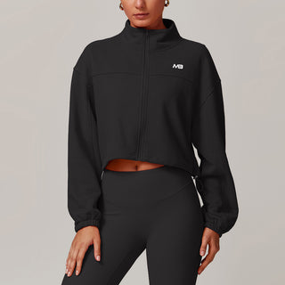 Élan Zip Up - Black