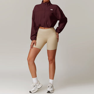 Élan Zip Up - Burgundy