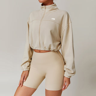 Élan Zip Up - Cream