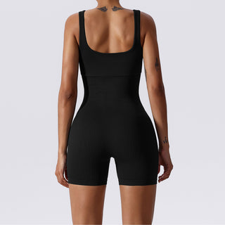 Elation Bodysuit Short - Black