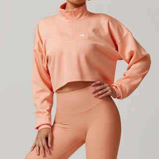 Element Half Zip - Peach