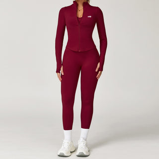 Empress Leggings - Maroon