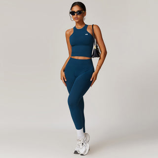 Empress Leggings - Steel Blue