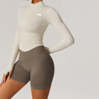 Empress Zip Up - Ivory