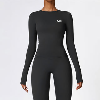 Endure Long Sleeve Top - Black