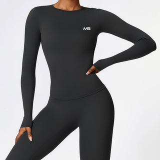 Endure Long Sleeve Top - Black