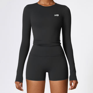 Endure Long Sleeve Top - Black