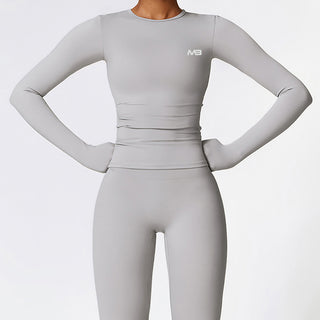 Endure Long Sleeve Top - Grey