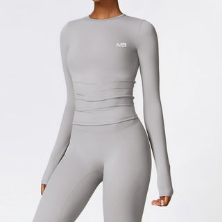 Endure Long Sleeve Top - Grey