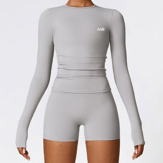 Endure Long Sleeve Top - Grey