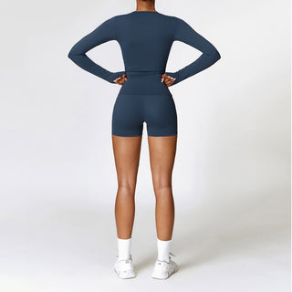 Endure Long Sleeve Top - Navy