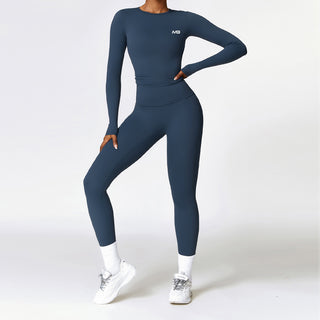 Endure Long Sleeve Top - Navy