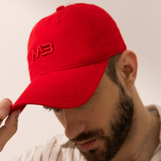 Essential Luxe Cap - Crimson