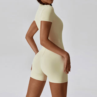 Essential Bodysuit Short - Cream