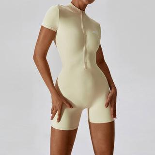 Essential Bodysuit Short - Cream