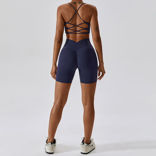 Euphoric Sports Top - Navy