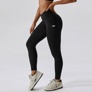 Euphoric V Leggings - Black