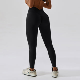 Euphoric V Leggings - Black