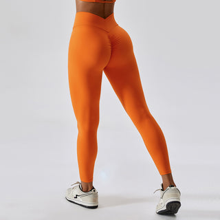 Euphoric V Leggings - Orange