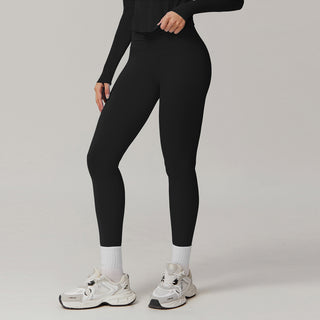 Flex Knot Leggings - Black