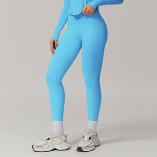 Flex Knot Leggings - Caribbean