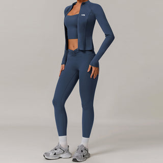 Flex Knot Leggings - Navy