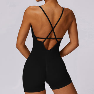 Flex Bodysuit Short - Black