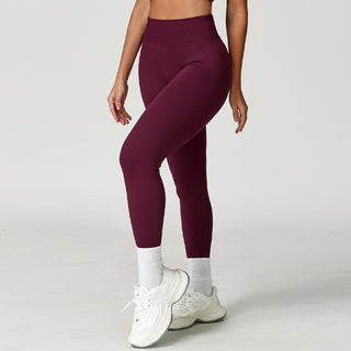 Flexura Leggings - Burgundy