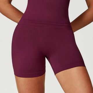 Flexura Shorts - Burgundy