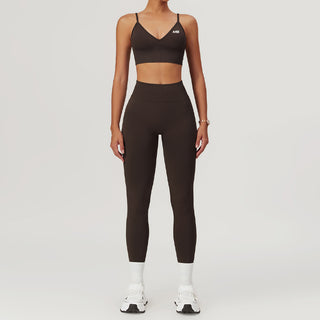 Flexura Sports Top - Espresso