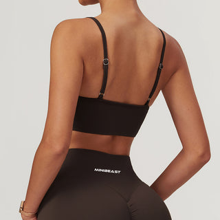 Flexura Sports Top - Espresso