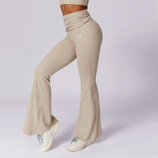 Flow Flare Leggings - Creme