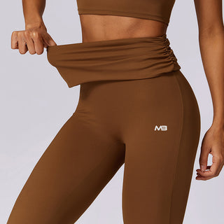 Flow Flare Leggings - Mocha