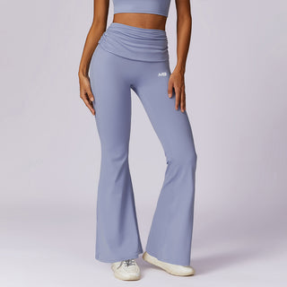 Flow Flare Leggings - Periwinkle