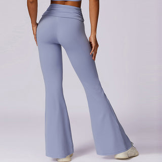 Flow Flare Leggings - Periwinkle