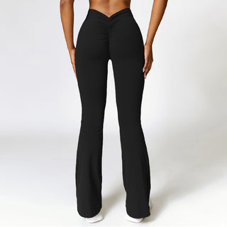 Flow V2 V Flare Leggings - Black