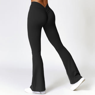 Flow V2 V Flare Leggings - Black