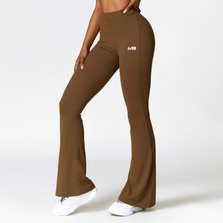 Flow V2 V Flare Leggings - Coffee