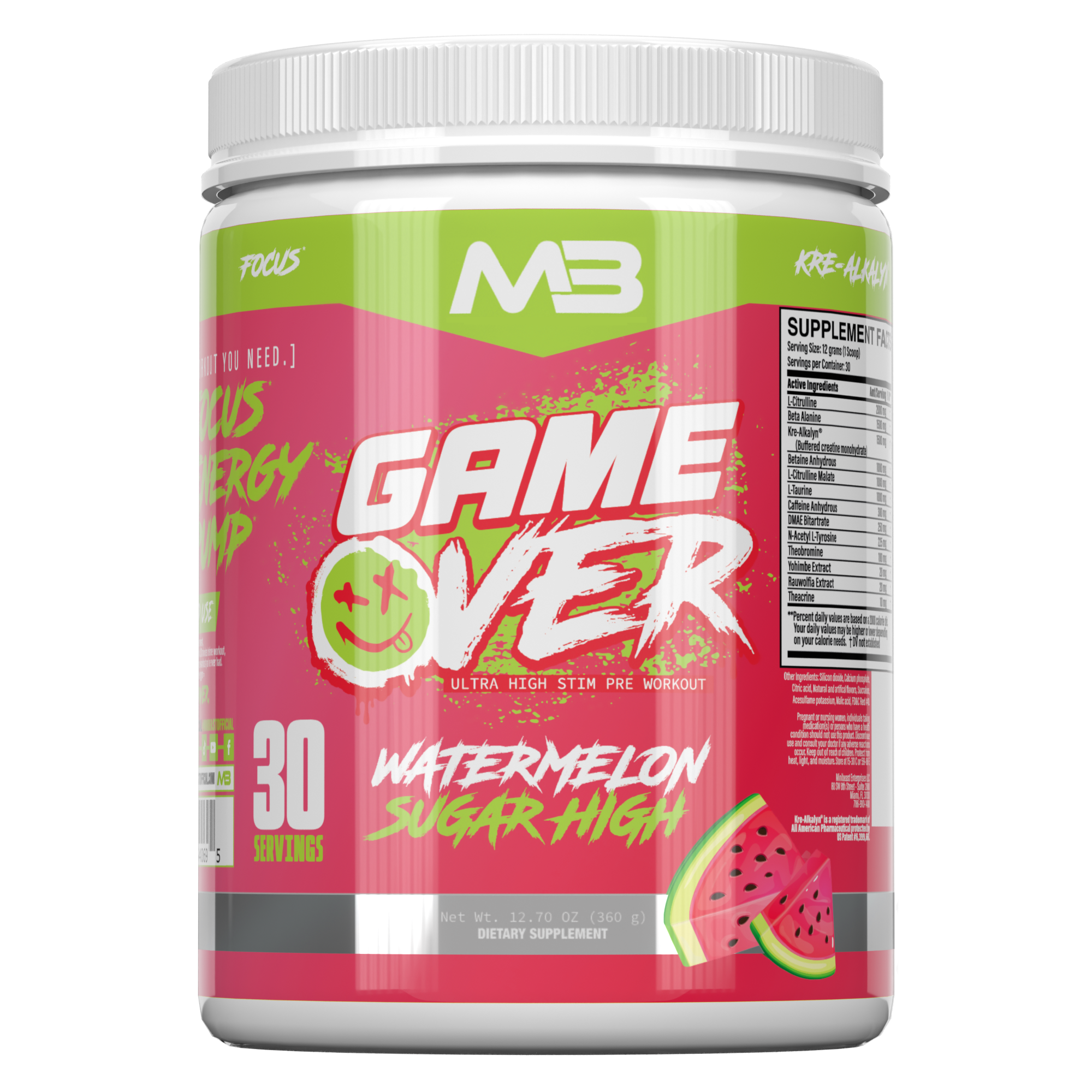 Game Over (High Stim Pre-Workout) – MiniBeast Enterprises, LLC