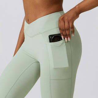 Halcyon V Flare Leggings - Mint