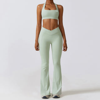 Halcyon V Flare Leggings - Mint