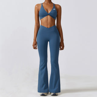 Halcyon V Flare Leggings - Navy