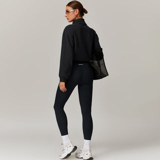 Haven Half Zip - Black