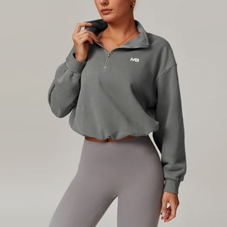 Haven Half Zip - Grey