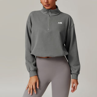 Haven Half Zip - Grey