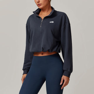Haven Half Zip - Navy